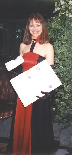 Helen Knox - as Finalist in 3m Nursing Times Awards, 1994